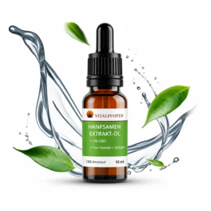 CBD Öl Flasche Tropfen Hund Katze