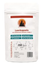 Leerkapseln klein Hunde Katzen