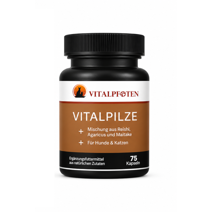 Vitalpilze Kapseln Hund Katze