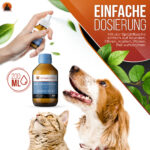 Vitalpfoten Kolloidales Zink 25ppm 200ml + gratis leere 50ml Sprühflasche – Bild 2