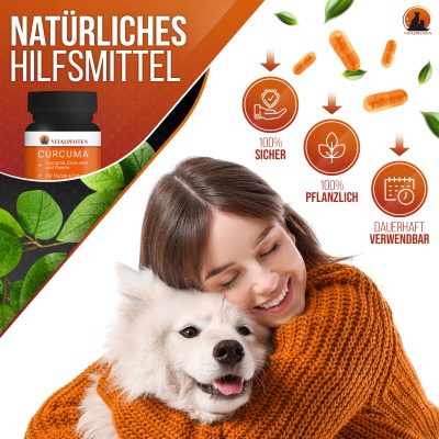 Curcuma Hund Piperin Curcumin Katze